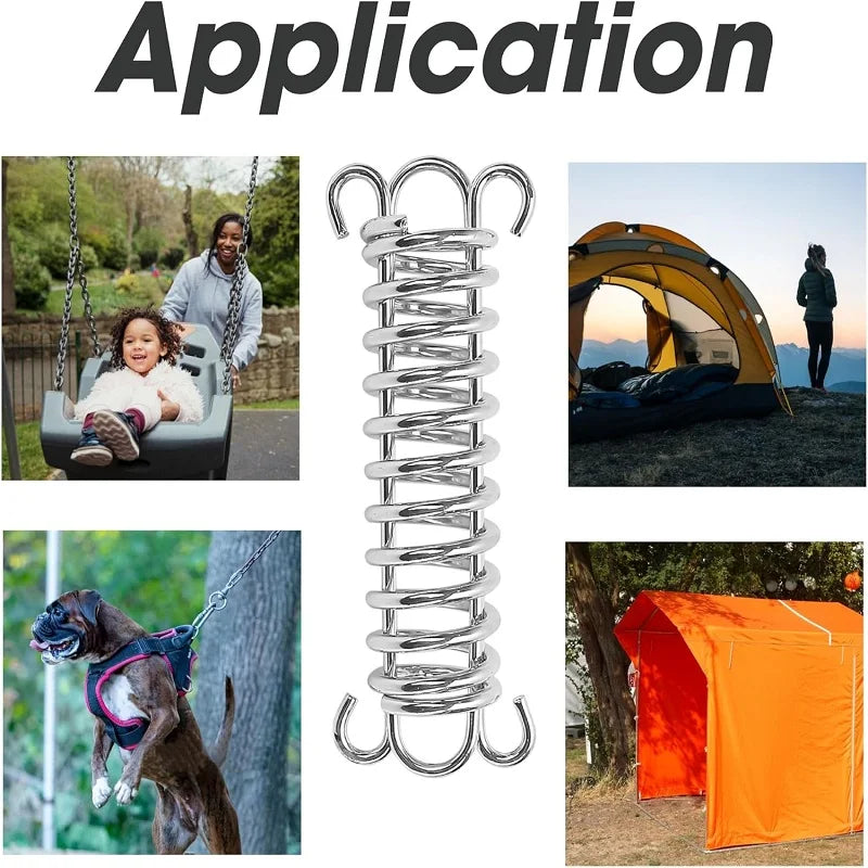 304 Stainless Steel  Tent Spring, Shock Absorption, Dog Chain Springs, Canvas Tent Spring, Outdoor, High Strength