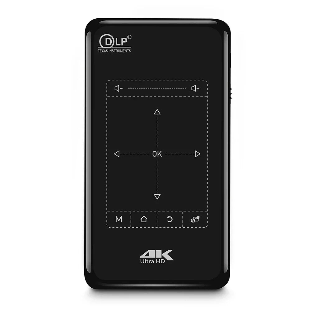 P09 4K Full HD Projector Android 2.4G/5G WiFi BT 4.0 Home Theater S905X,Quad core ARM Cortex-A53 CPU Video Portable Projectors
