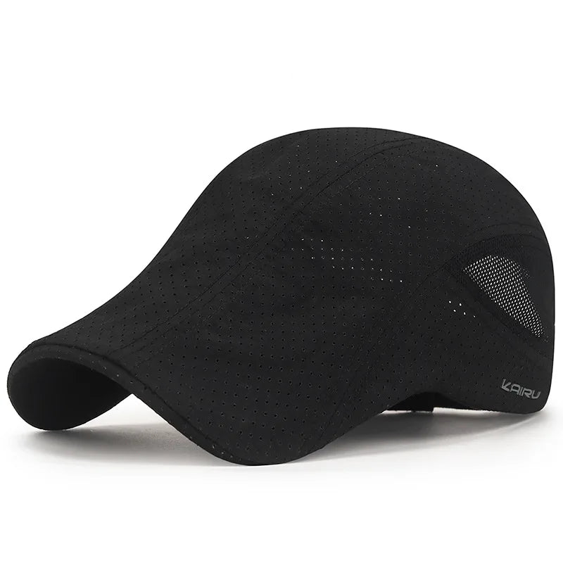 Adjustable Sun Protection Beret Cap