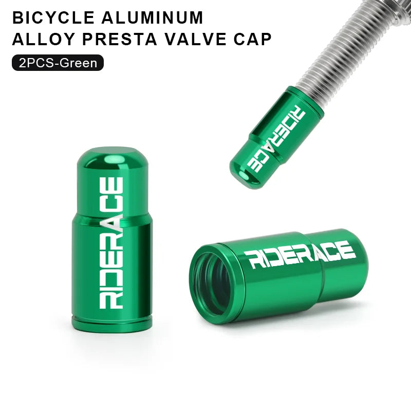 2/4/10Pcs Bicycle Tire Valve Cap Dustproof Lightweight Aluminum Alloy MTB Road Bike Tube Tyre Gas Nozzle Cover For FV Presta