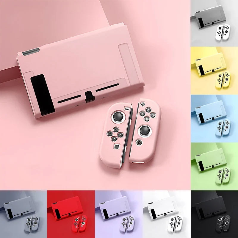 NEW SALE Protective Case Compatible With  Switch OLED Console And Joy-Cons, Switch Can Be Inserted In Dock With Shell