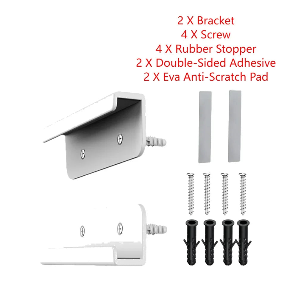 Universal Wall Mounted Tablet Stand Holder Wall Mount Bracket Stabilizer Kitchen Tablet Holder For All Tablet Phones Accessories