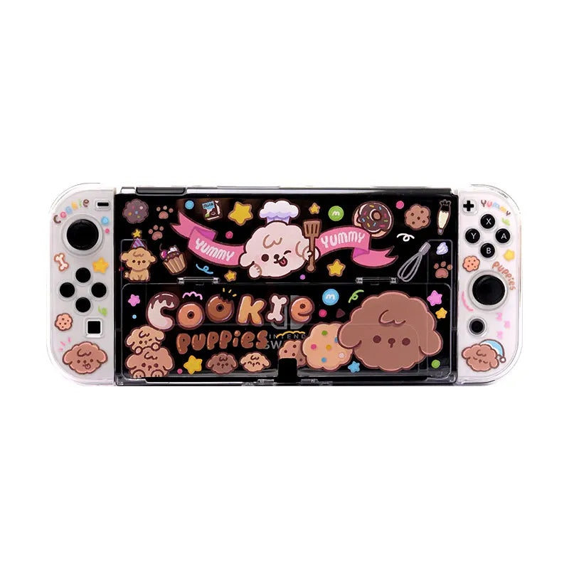 Funda para Nintendo Switch de perritos de galleta