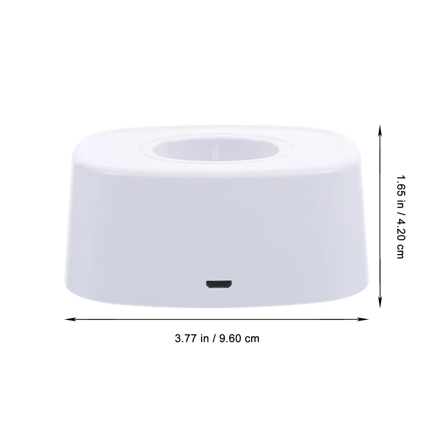 Electric Mosquito Swatter Charging Base | Compact Storage and Pest Control Accessory