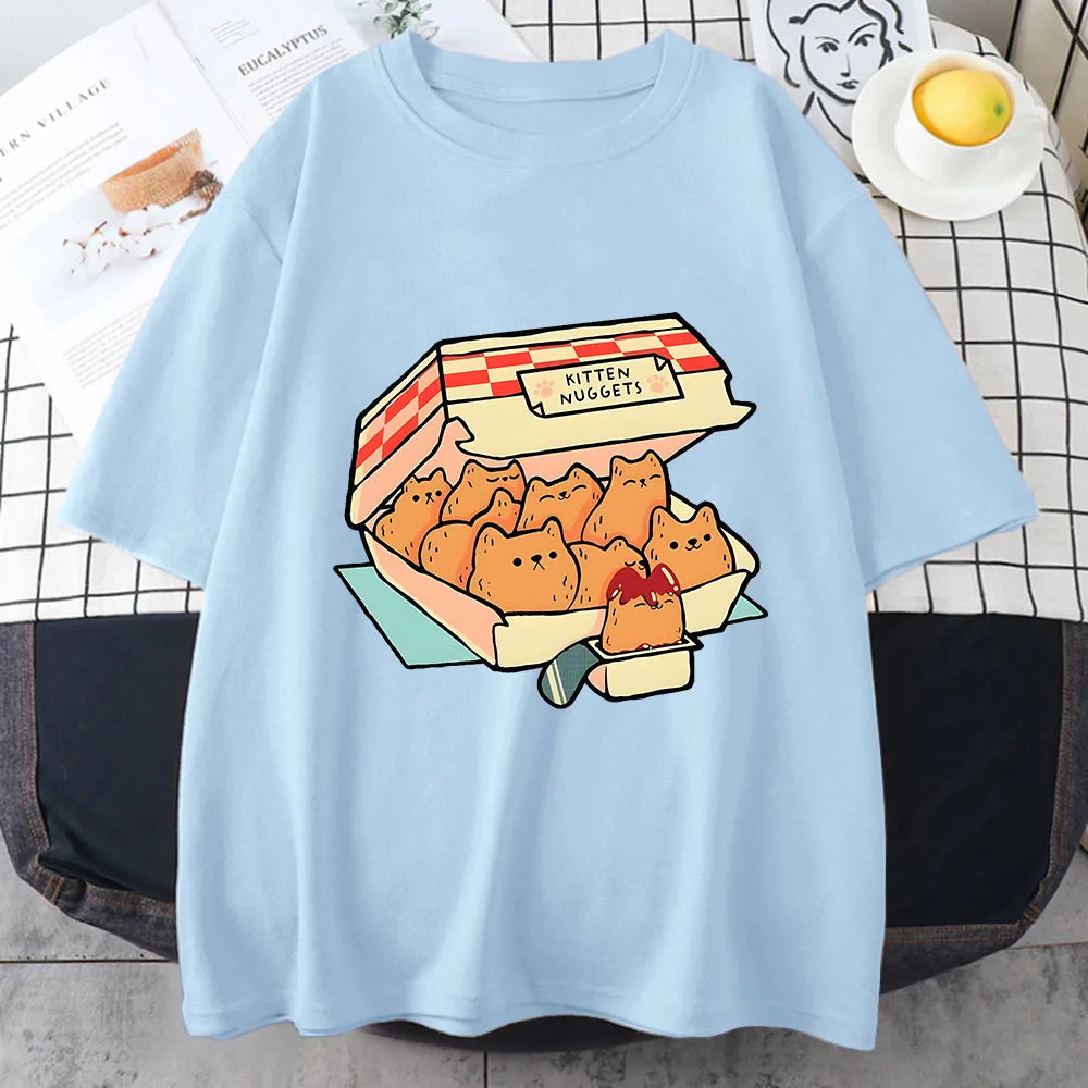 Camiseta Nuggets de Gatitos