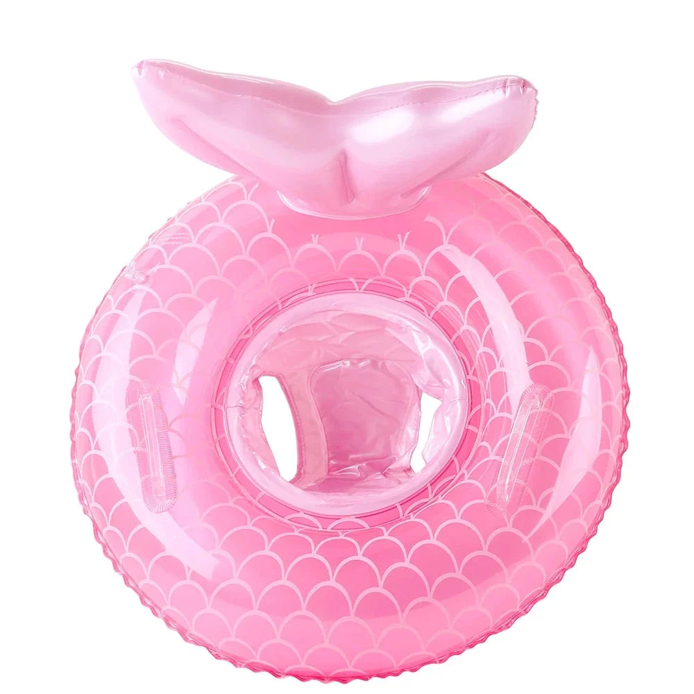 Safe and Secure  Mermaid Baby Swim Float