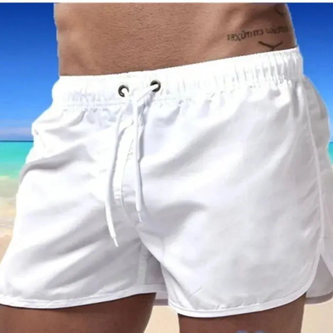 Men's Performance Swim Trunks with Drawstring