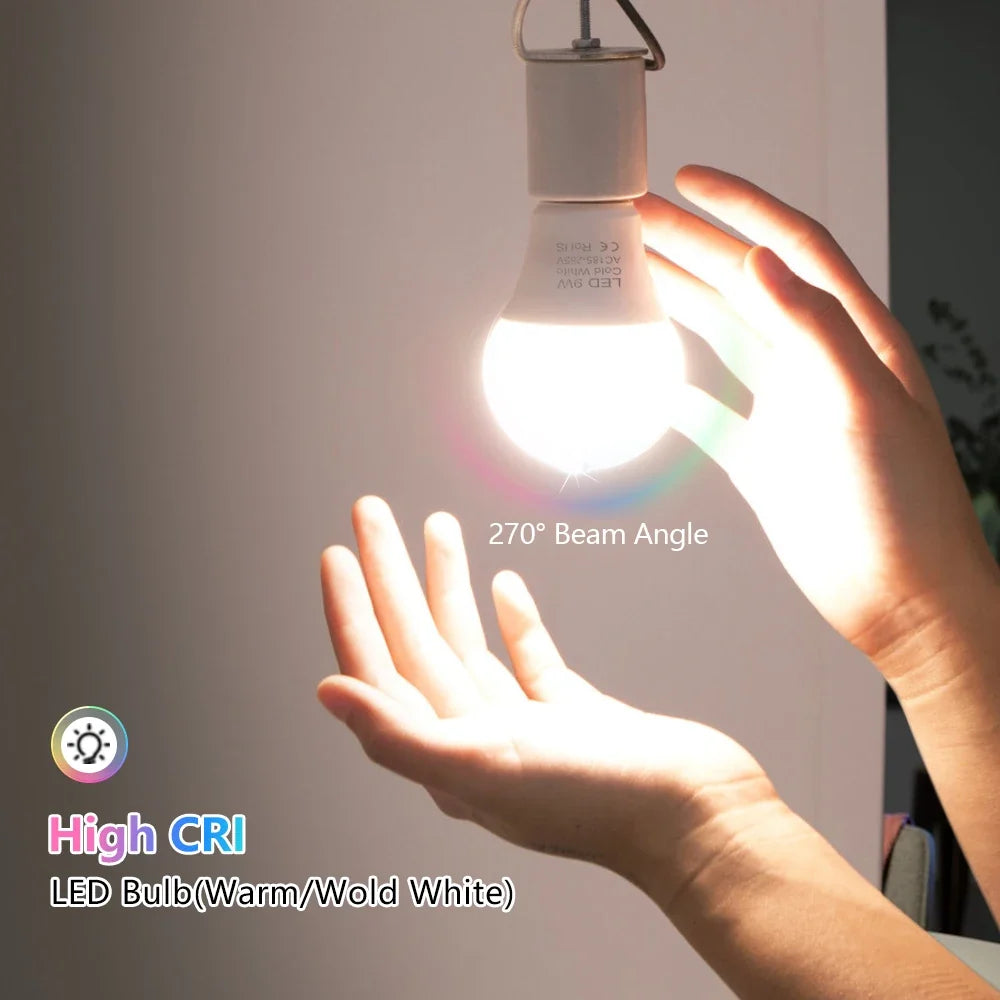 E27 LED Bulb Smart IC Energy Saving Light 220V-240V High Brightness Indoor Home Lighting Ampoule Bombilla Lampada Projector Lamp