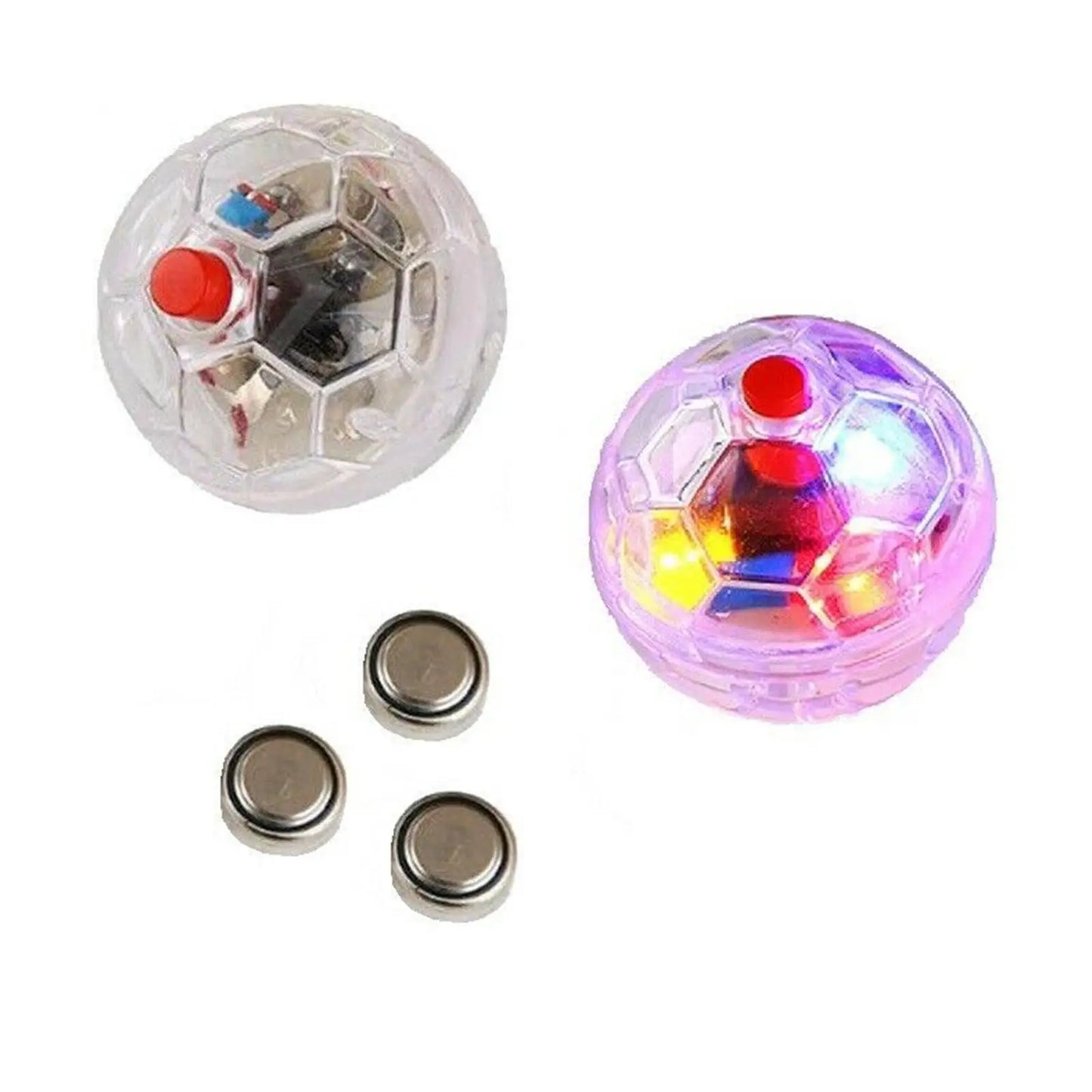 1/3pcs Cat Motion Light Up Interactive Flash Ball Flash Paranormal