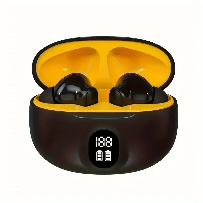 Wireless Headsets Bluetooth Earphone Wireless Earbuds LED Power Display Sport Headphone with Mic for Smart Phone
