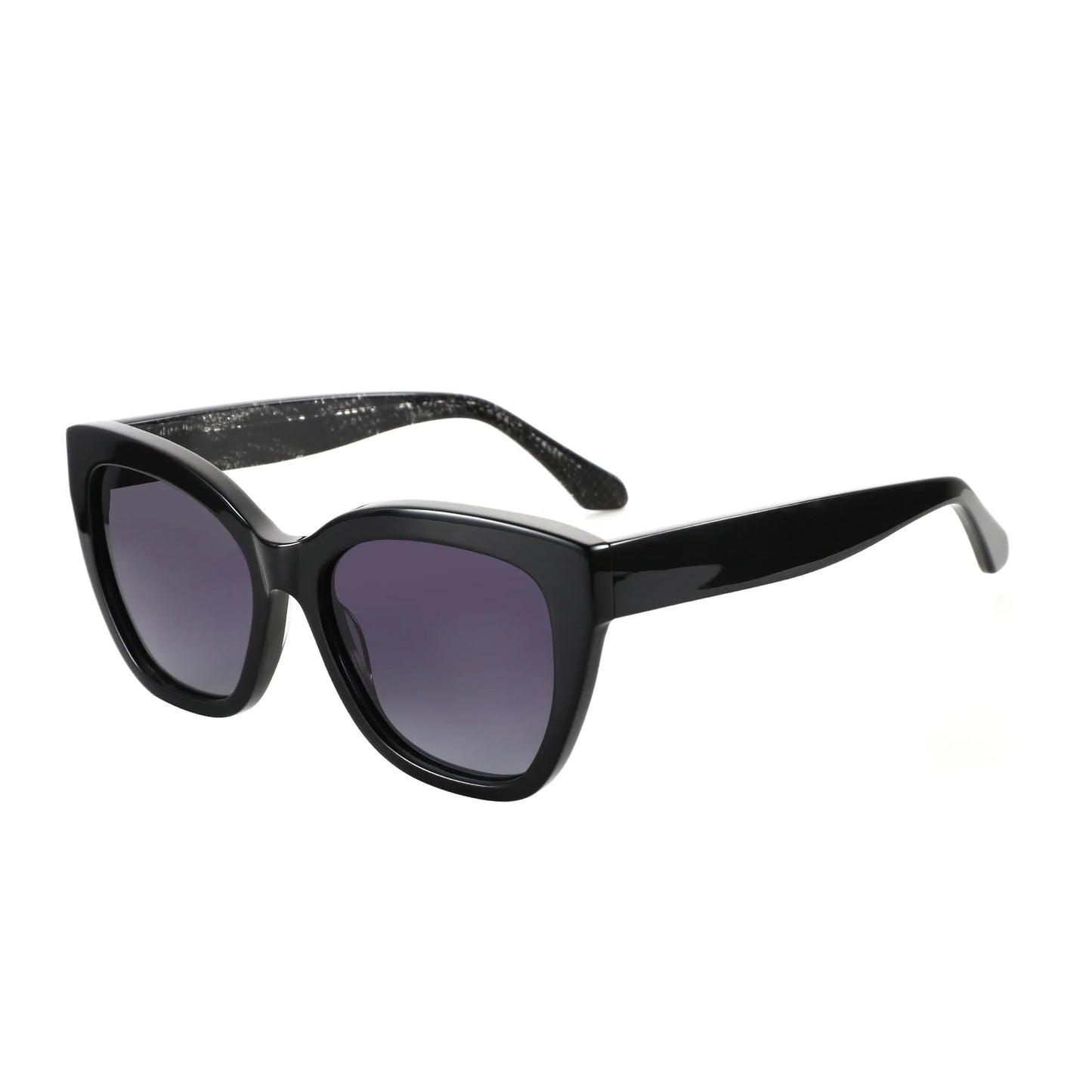 ZENOTTIC Butterfly Polarized Sunglasses Fashion Thick Frame for Women Acetate Sun Glasses Driving UV400 Protection