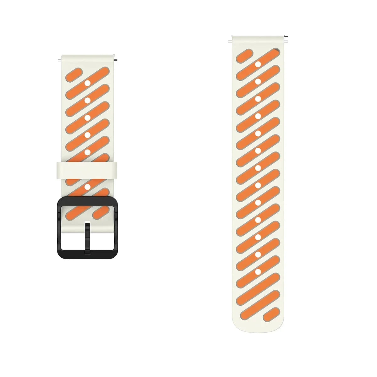 Garmin 22mm Quick Release Two-Tone Silicone Band