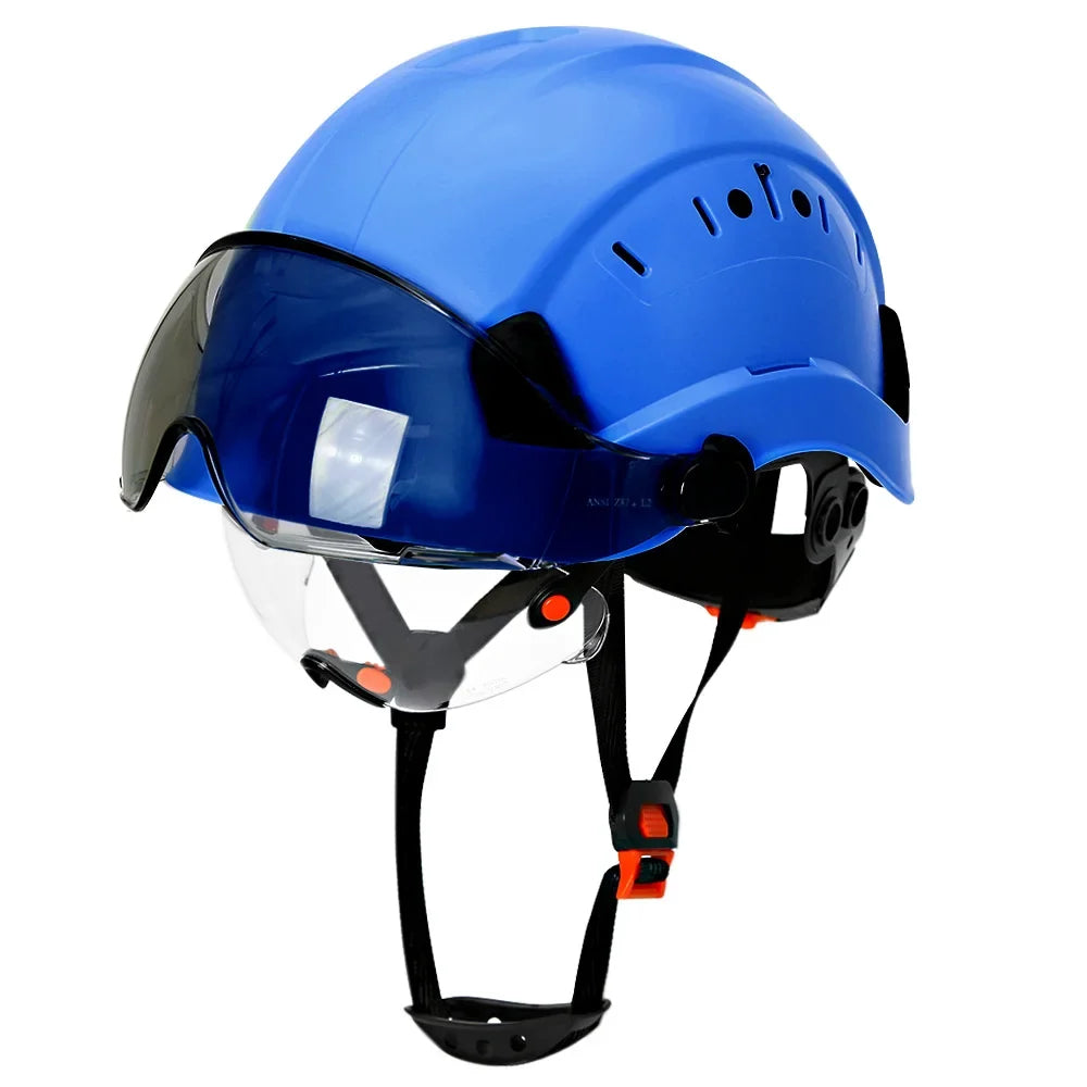 All-in-One Protection Safety Helmet with Visor