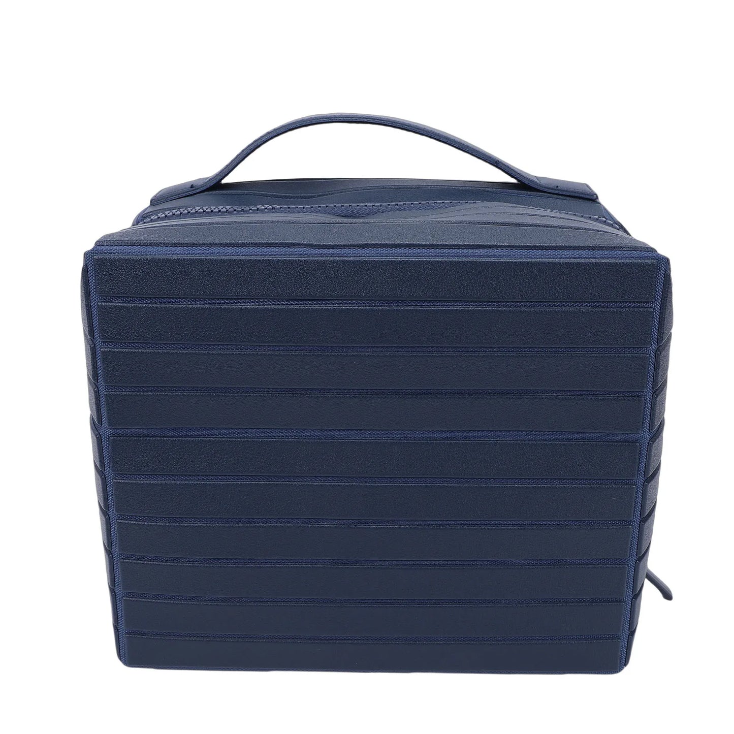 Fold Down Makeup Bag Large Capacity Water Proof Zippered Travel Cosmetic Case Toiletry Bag Zippered Toiletry Bag