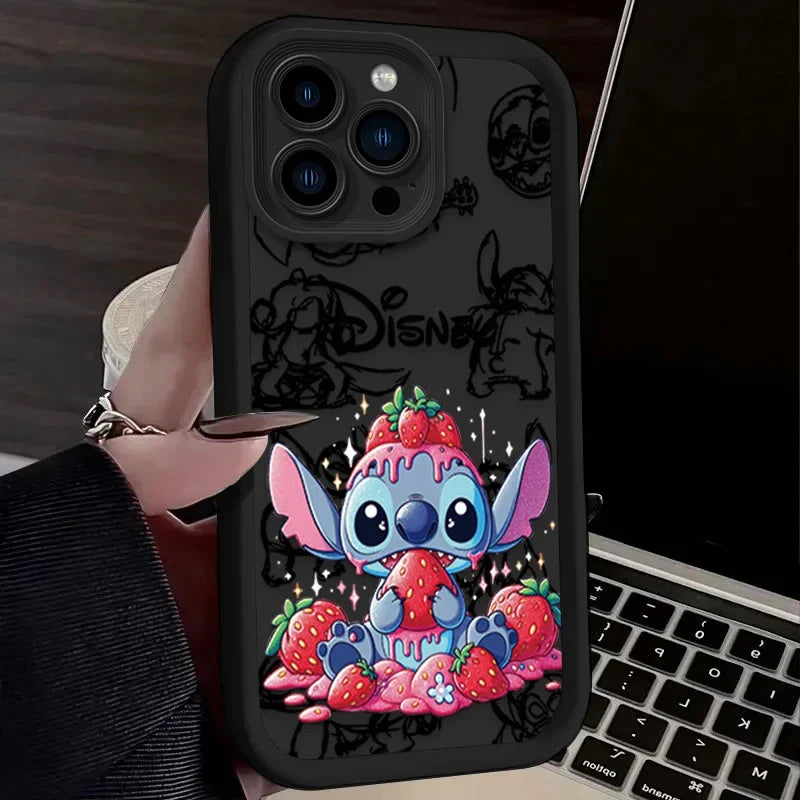 Disney Stitch Strawberry Cute Phone Case