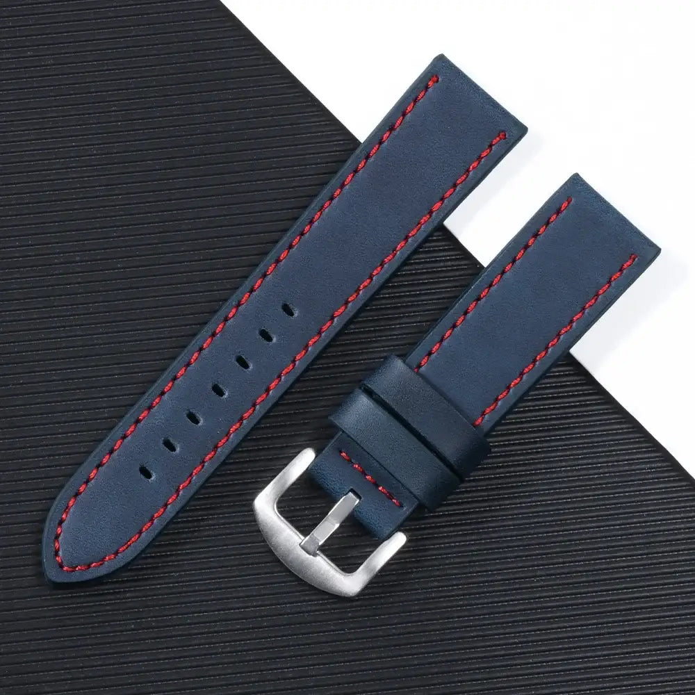 TicWatch Pro 5, Pro 3 & E3 Leather Band with Stitching Options