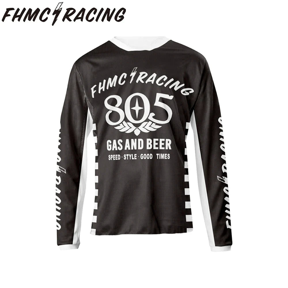 Racing Shirt Bike Quick Dry Motocross Racing Shirt Downhill Enduro Jersey NEW Jerseys MTB Motorcycle Jerseys