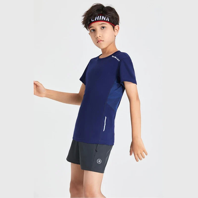 Lightweight  Breathable Kids' Running Tee