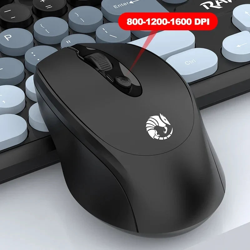 R901 Wireless Keyboard and Mouse Set 2.4GHz Wireless Keyboard with Silent Mouse Set Laptop Keyboard and Mouse Set