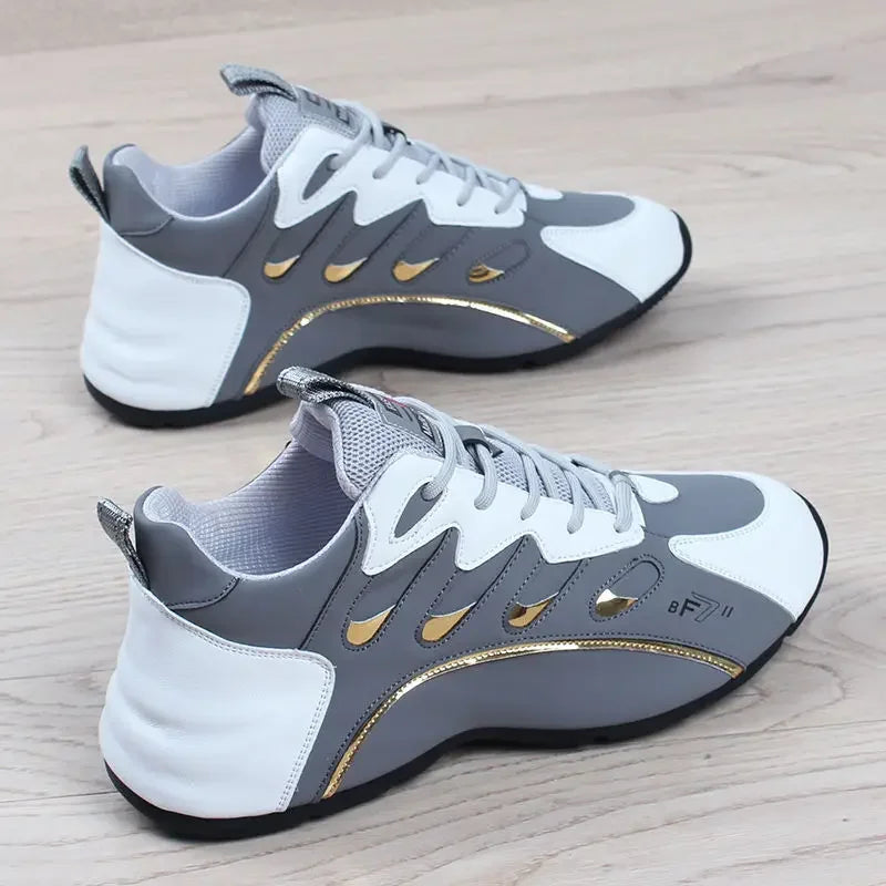 Luxury Men's Sneakers Summer High Quality Sneakers for Men Lightweight Soft Comfort Platform Vulcanized Shoes Zapatillas Hombre