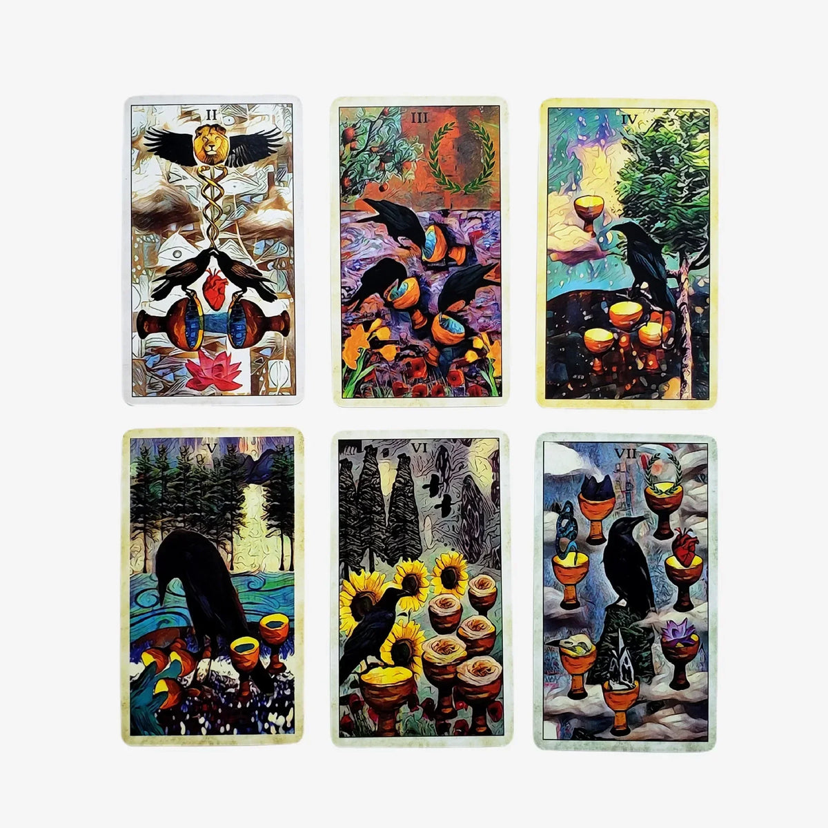 1Pcs Deck Tarot Crow tarot cards Divination English version Tarot Deck Card Oracle Card Board Game for Adult with PDF Guidance