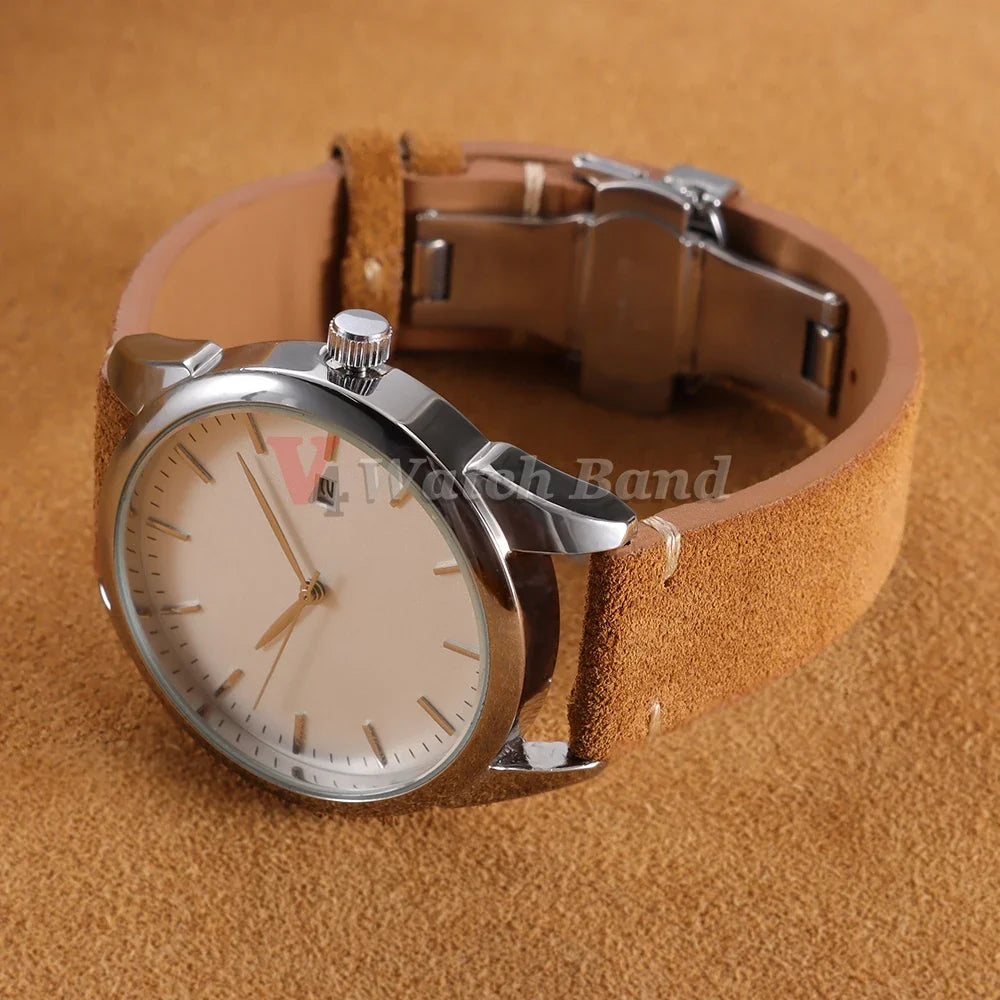 Polar Vantage, Grit X & Ignite Vintage Suede Band with Butterfly Clasp