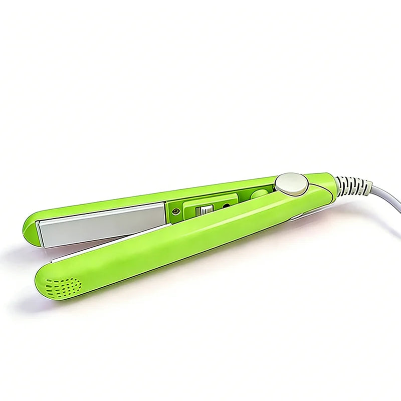 New Curling Iron Mini Hair Straightener Iron Ceramic Straightening Styling Tools Hair Curler Flat Iron Beard Straightener