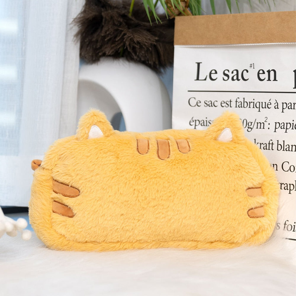 Bolsa de peluche de gato para Nintendo Switch