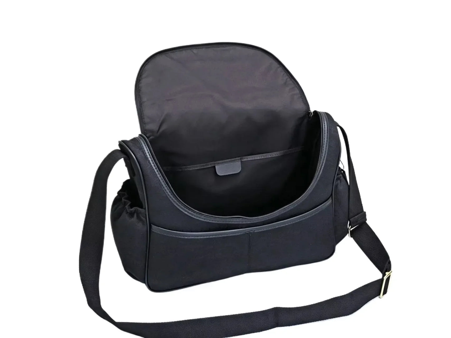 European & American Luxury Diaper Bag Kit wholesale Cross‑body Mommy Bag Bottle Insulator & Changing Mat for Family Outings