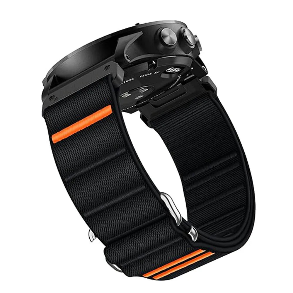 Garmin QuickFit 22/26mm Woven Nylon Band with S-Buckle
