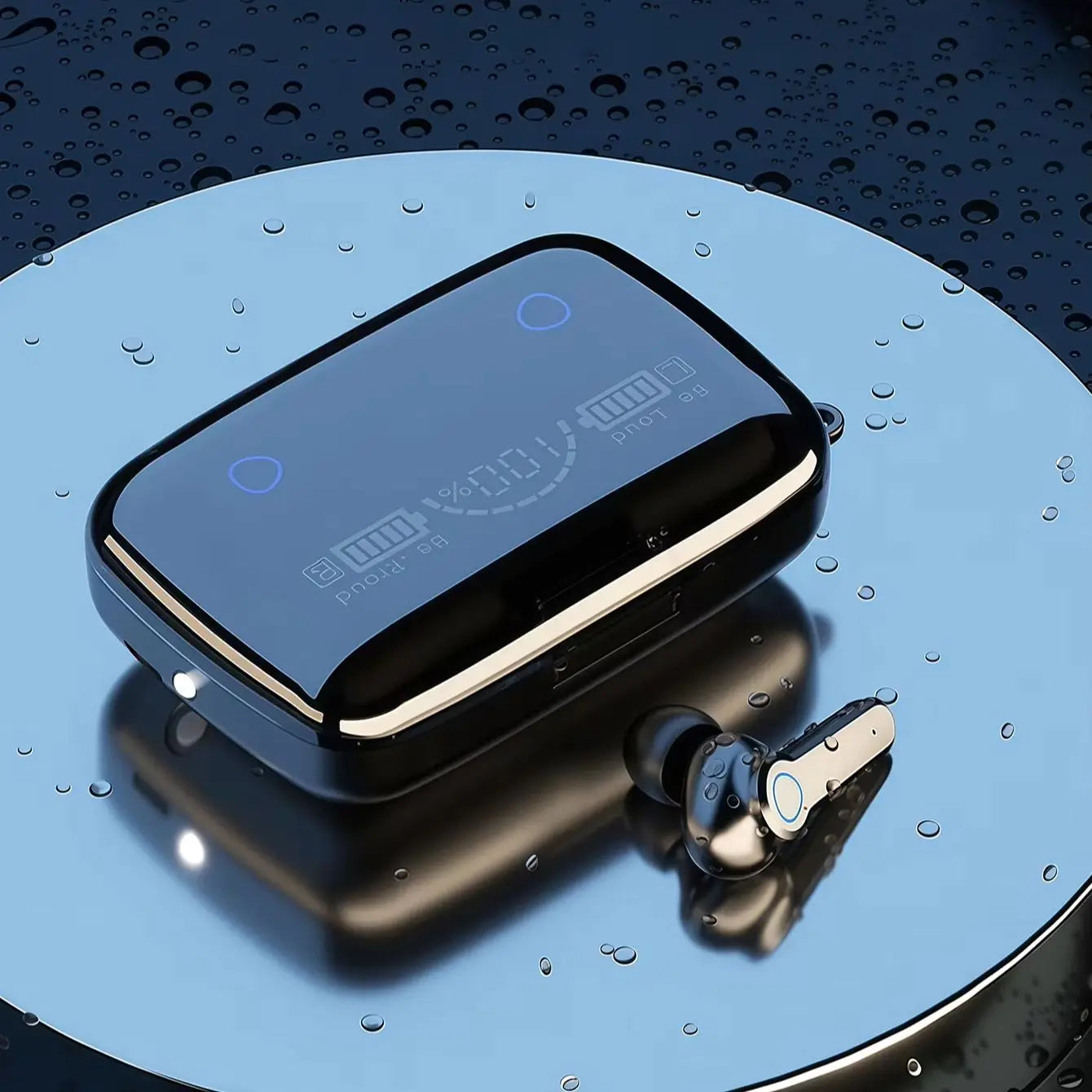 Bluetooth Earbuds In-Ear Large Battery Long Lasting Wireless Headphones Comfortable Fit Noise Isolation Great Sound Quality Perf