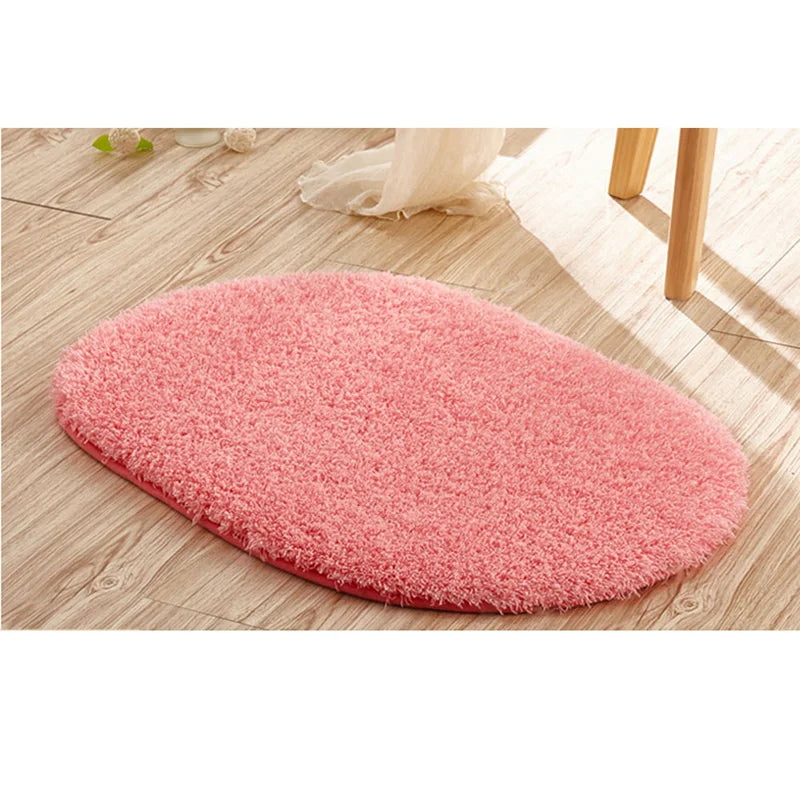 Absorbent Soft Bedroom Bathroom Floor Non-slip Door Bath Mat Shower Rug 30*50cm