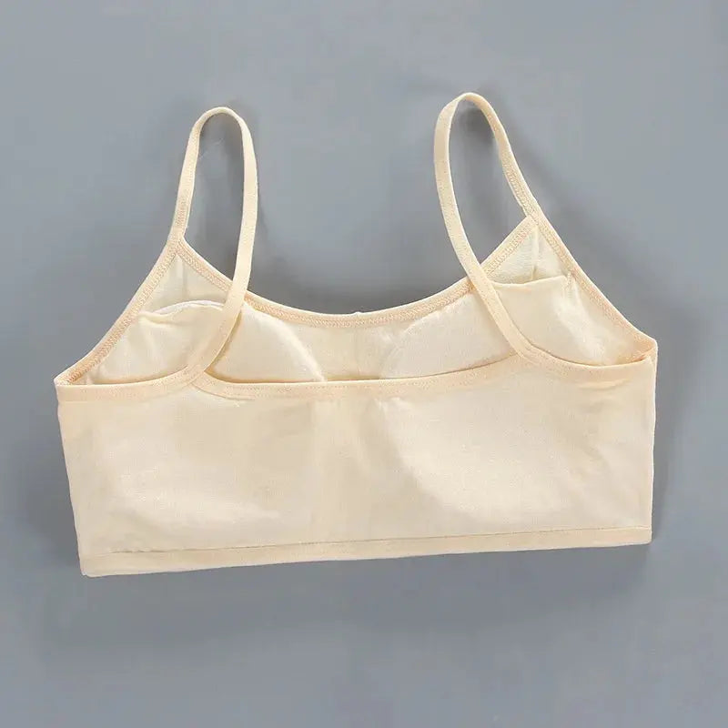 Girls Breathable Cotton Bras