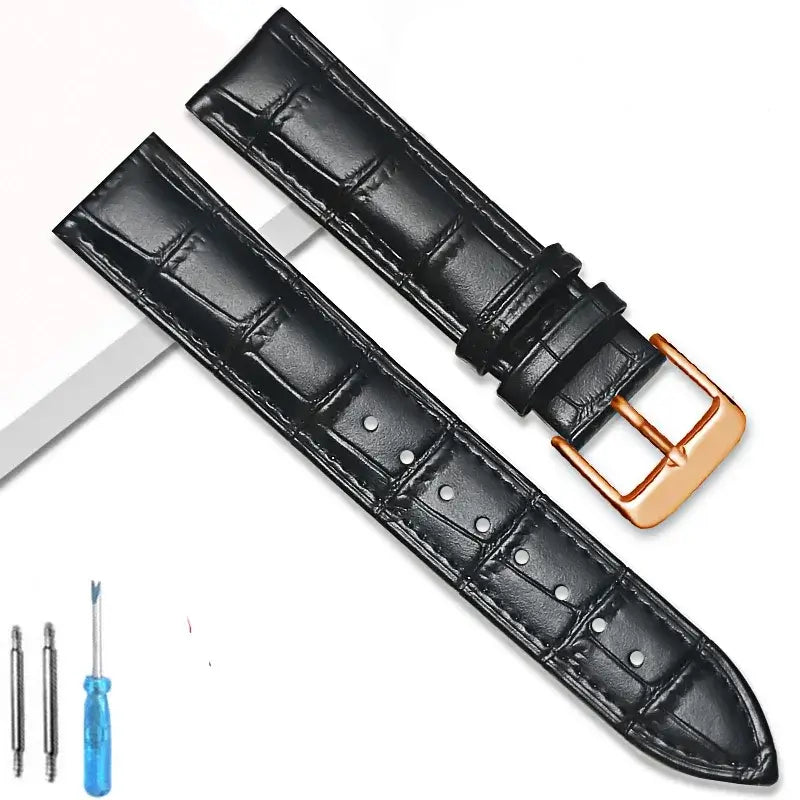 Huawei Watch & Watch GT Crocodile-Embossed Leather Buckle Band