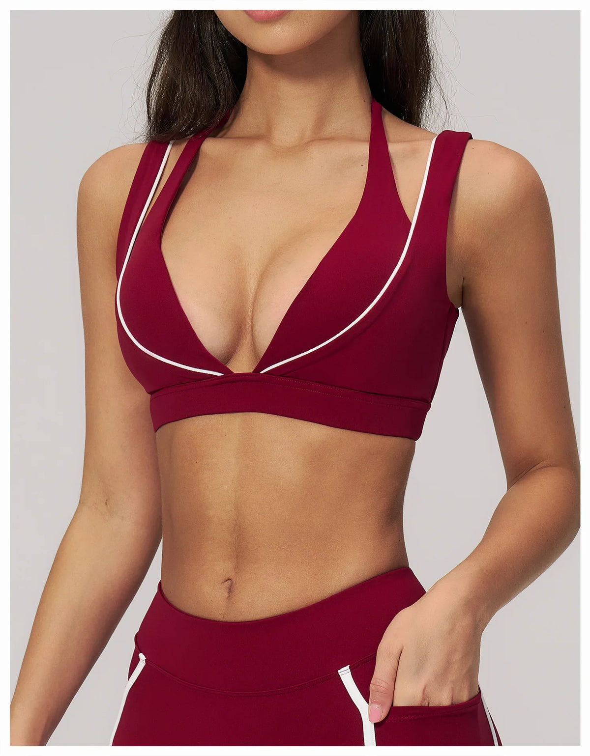 Summer Women's Sports Bra Anti-Sweat Fitness Top Women Yoga Bra Cycling Shockproof Crop Top Cross Back Sport Bra Gym Workout Top