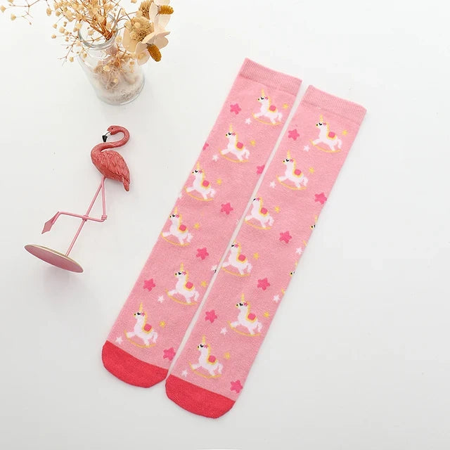 Adorable Kids' Knee High Socks