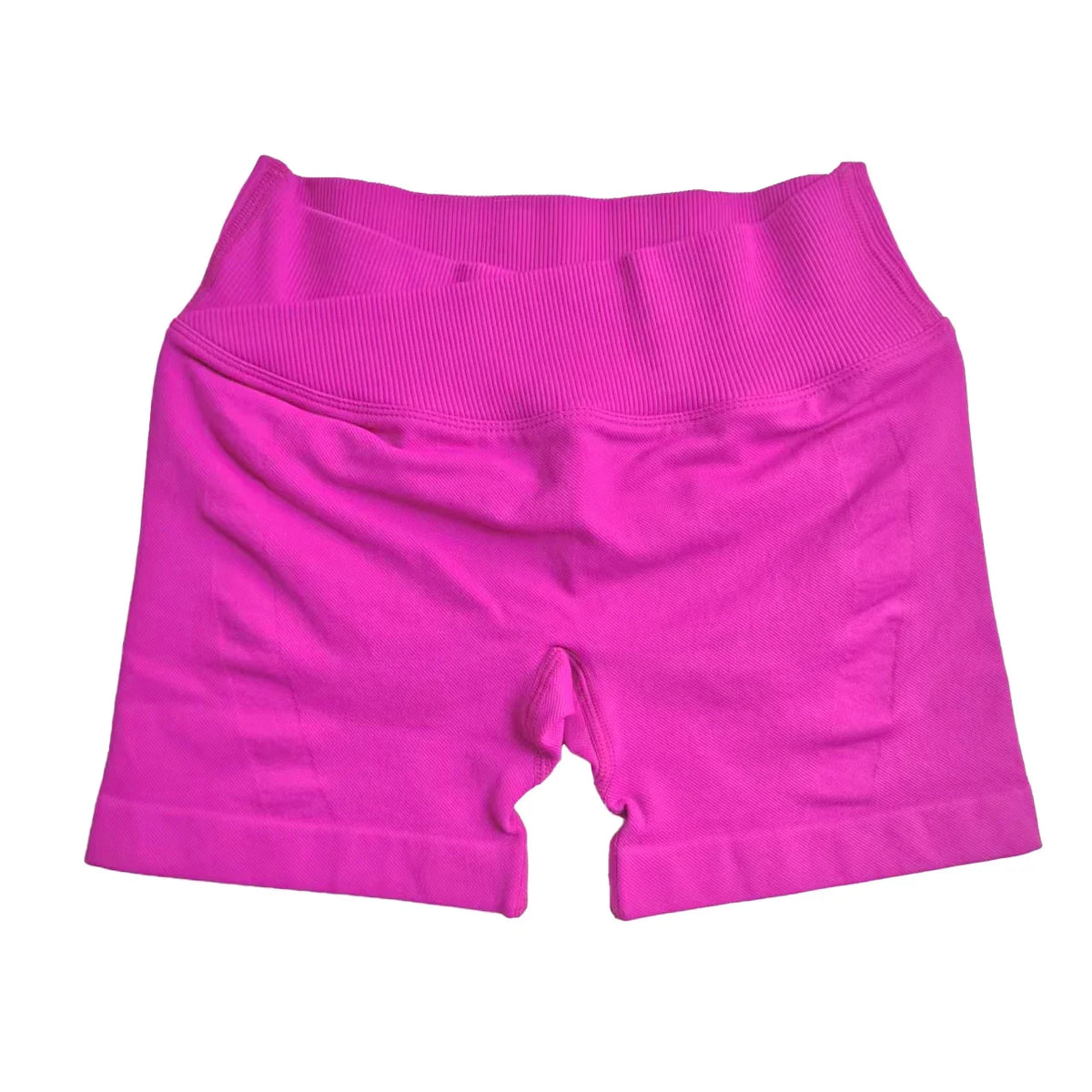 NCLAGEN Vision Shorts | 4.5" Gym Clothes Women Seamless Leggings Waist Cross Fitness Scrunch Booty Tights Running Cycling Shorts