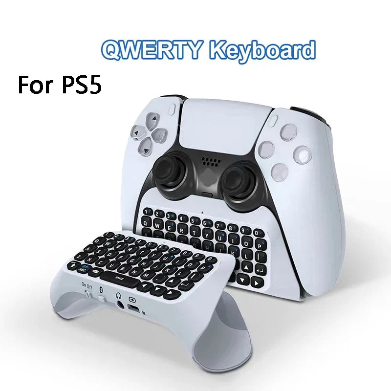 Wireless Bluetooth Keyboard For PS5 Playstation PS 5 Controller Gamepad Gaming Game Pad Accessories Control Command Gamer Kit