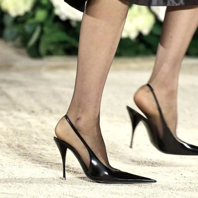 Shoes for Women 2026 High-heel 9.5 cm Women's Sandals Size 34-43 New Fashion Pointed Summer Women Shoes Sandalias De Mujer