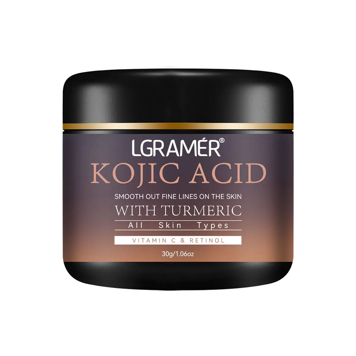 Kojic Acid Vitamin C &Turmeric Moisturizer Face Cream Fade Dark Spot Wrinkle Brightening Skin Firming Tighten Lighten Face Cream