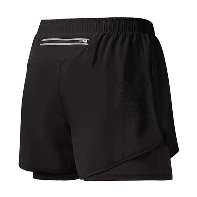 Men's Lightweight 2-in-1 Running Shorts