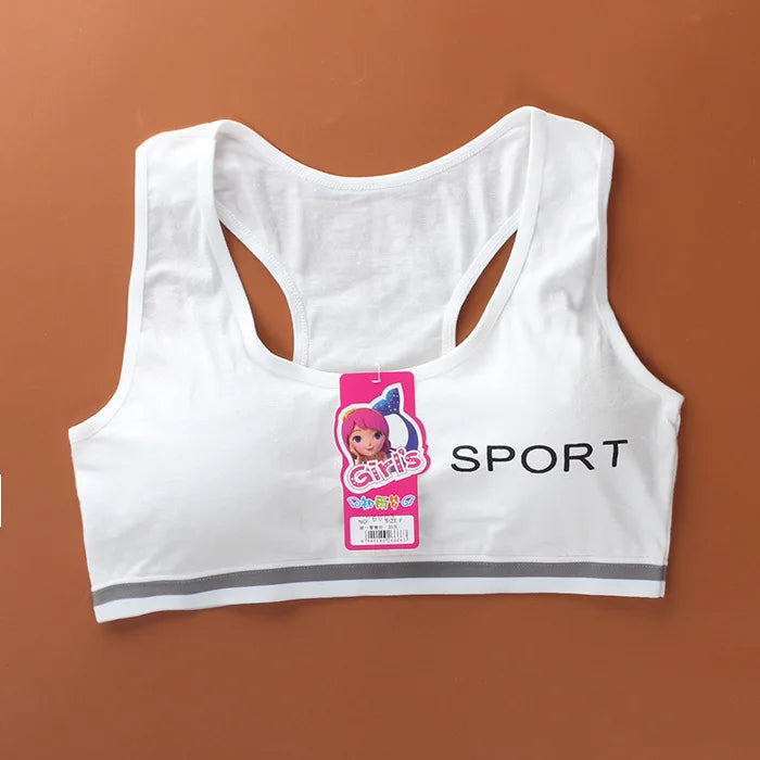Youth Girls  Adjustable Sports Bras