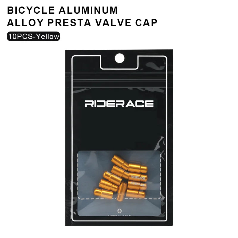 2/4/10Pcs Bicycle Tire Valve Cap Dustproof Lightweight Aluminum Alloy MTB Road Bike Tube Tyre Gas Nozzle Cover For FV Presta