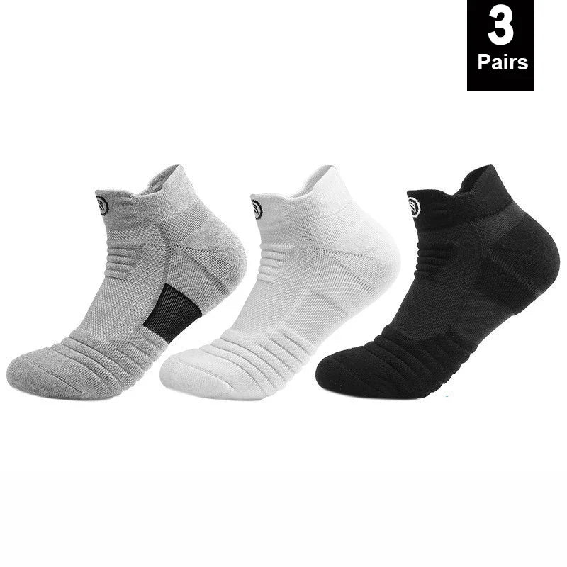 Cushioned Sports Compression Socks for Basketball and Running