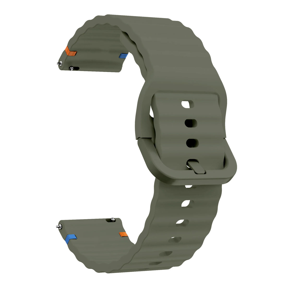 OnePlus Watch Wave-Texture Silicone Band, 11 Colors
