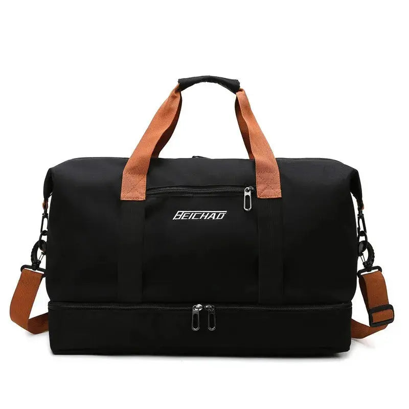 Gym Bag with Shoe Compartment