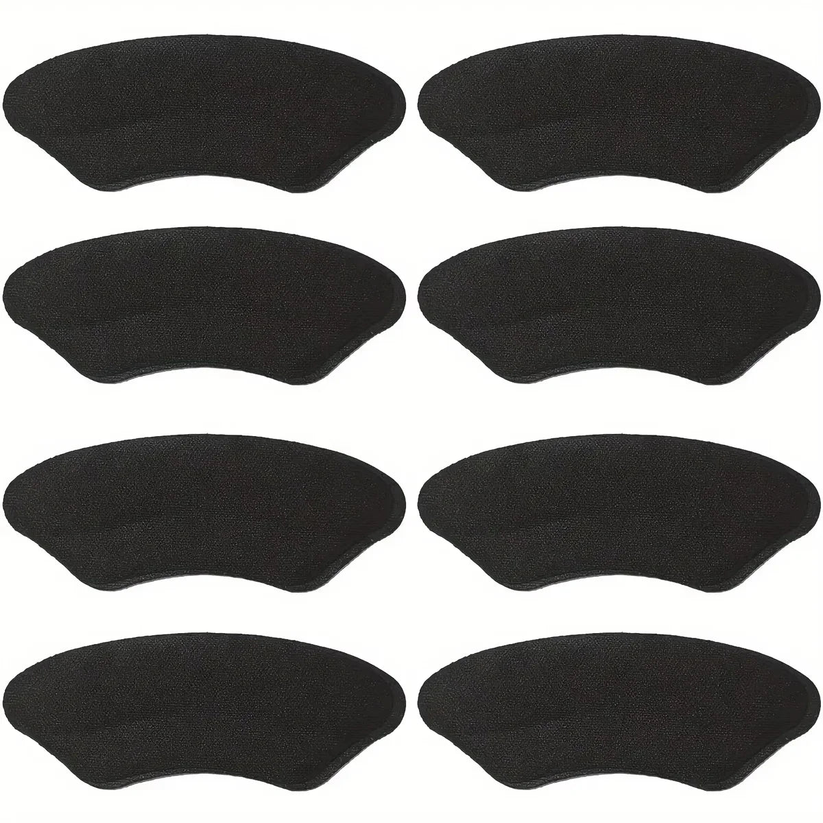 8-Pack Heel Pads for Too Big Shoes Self-Adhesive Heel Protectors Heel Inserts Improve Shoe Fit And Comfort Prevent Heel Slippage