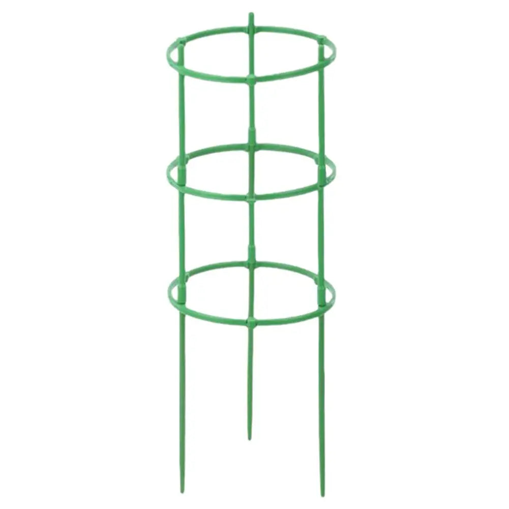 3/6/10 Layers Plant Support Plant Stakes Round Plant Support Ring Plastic Plant Cage Holder Flower Pot Climbing Trellis