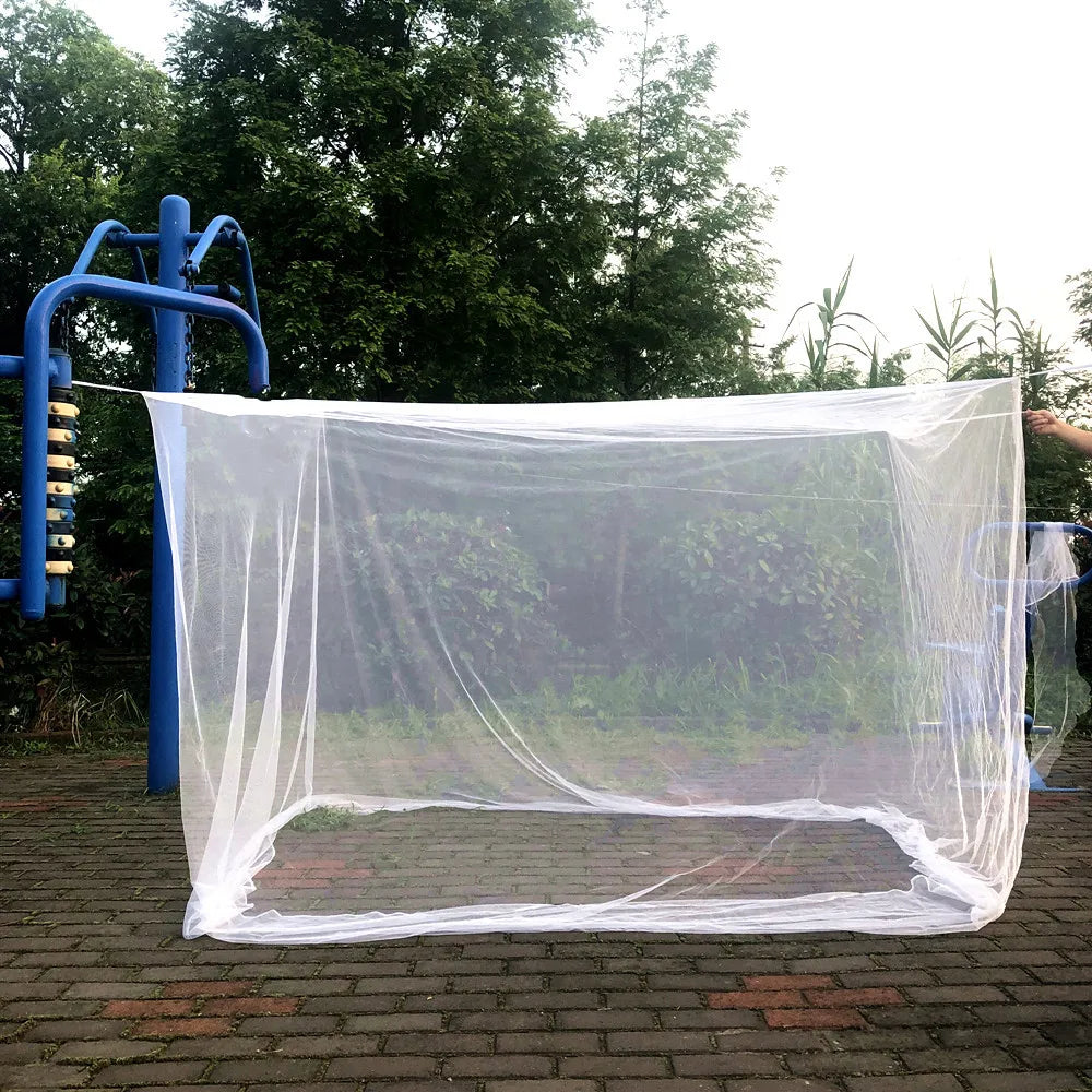 Camping Mosquito Net Indoor Outdoor Insect Tent Travel Repellent Tent Insect Reject 4 Corner Post Canopy Curtain Bed Hanging Bed