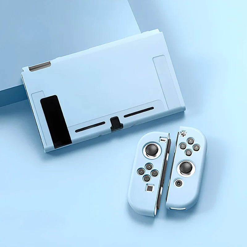 NEW SALE Protective Case Compatible With  Switch OLED Console And Joy-Cons, Switch Can Be Inserted In Dock With Shell